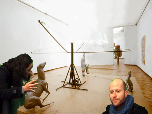 me at the stedelijk - with isabel lucena
