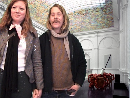 me at the stedelijk - with isabel lucena